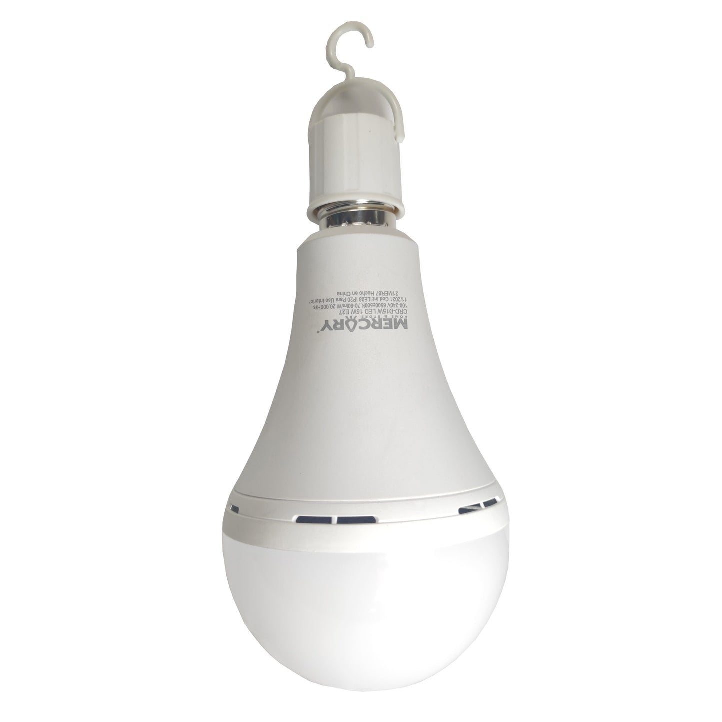 BOMBILLO LED 15W RECARGABLE