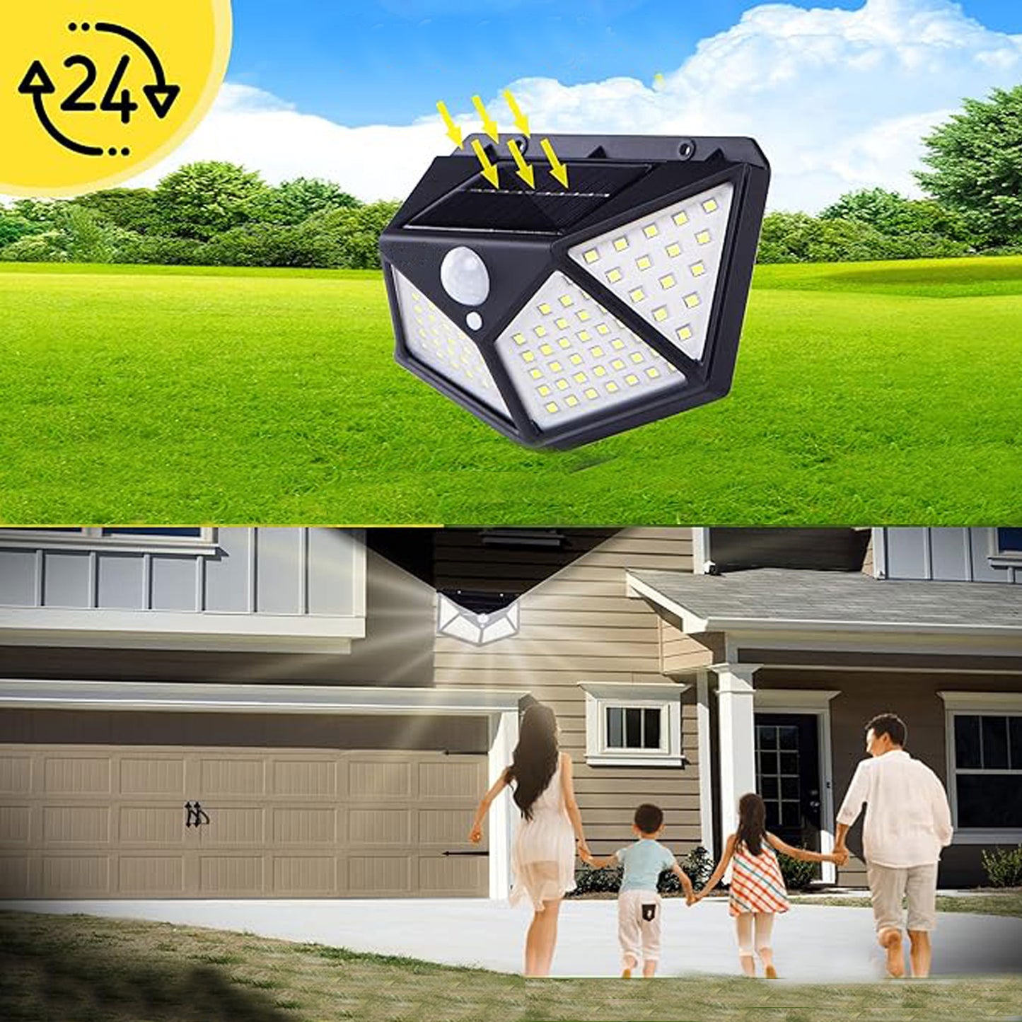 REFLECTOR SOLAR INTEGRADO DE PARED