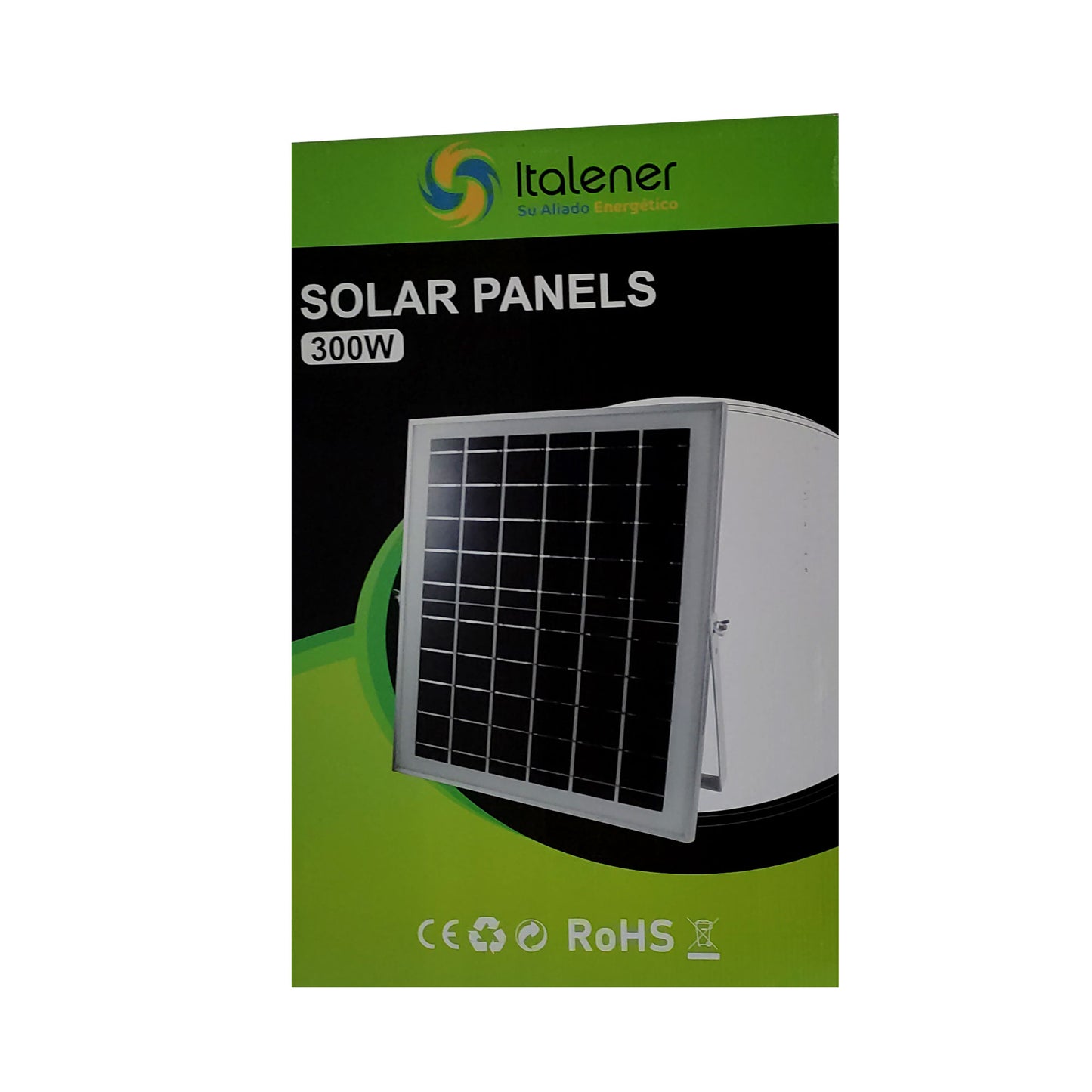 REFLECTOR LED 300W C/CONTROL REMOTO Y PANEL SOLAR