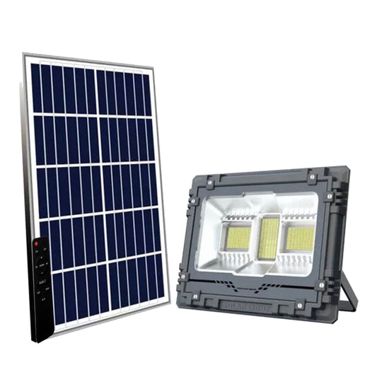 REFLECTOR LED MULTICOLOR 100W C/PANEL SOLAR IMP